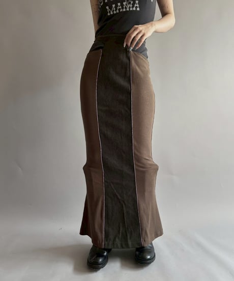 【USED】 DAWANG Design Long Skirt/251004-005