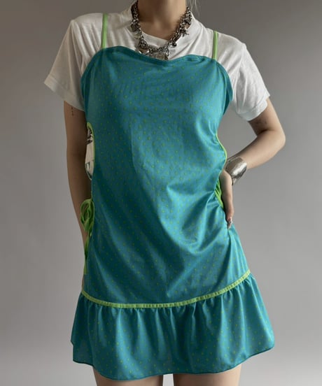 【USED】 Dot Pattern Camisole One-Piece  /260622-014