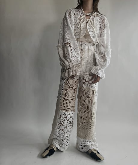 【RE;CIRCLE】 RE Crochet Bolero / 220623-018