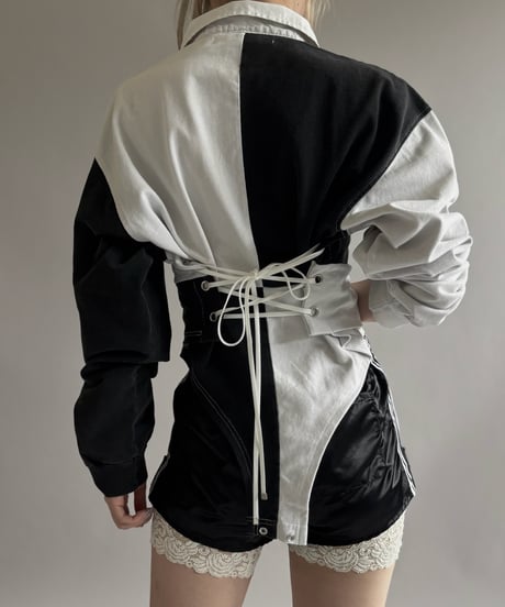 【RE;CIRCLE】 RE Leotard Rugger Shirt/ 260430-009