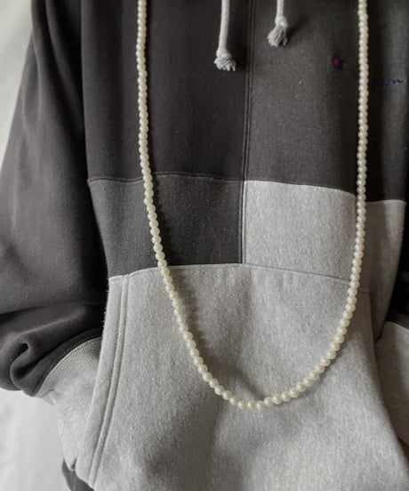 【USED】   Champion Reverse Weave Patch Work Hoodie/211007-031