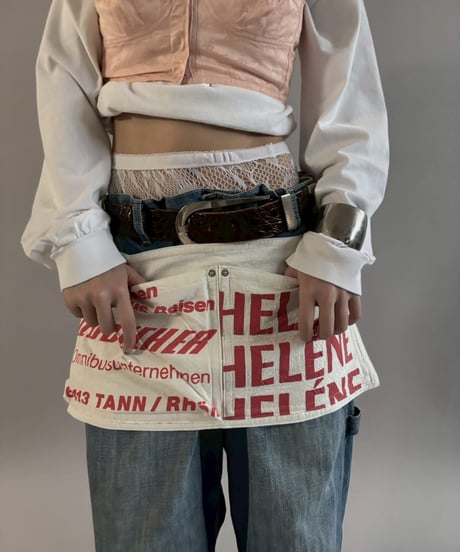 【RE;CIRCLE】 Re Eco Bag Apron /  260413-009