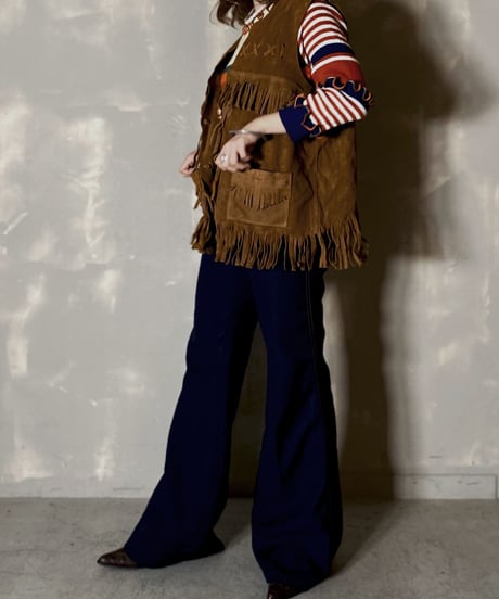 【USED】 Suede Vest  / 201125-004