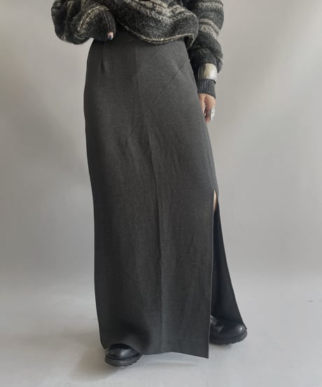 【USED】 DEBBIE SHUCHAT Long Skirt / 231028-006