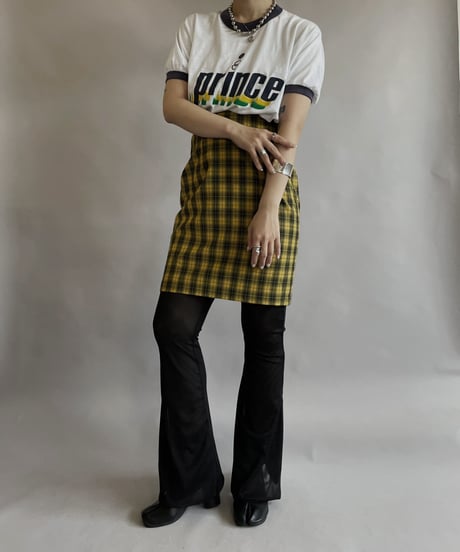【USED】 S/S ringer T-shirt / 230603-011