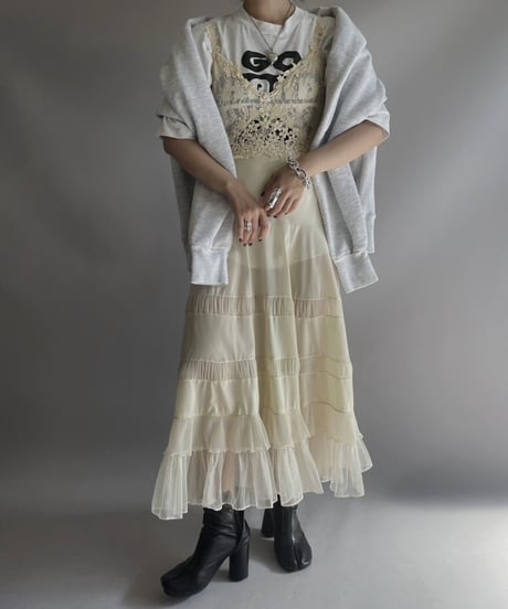 【USED】 N/S Sheer Camisole One-Piece/ 2301125-026