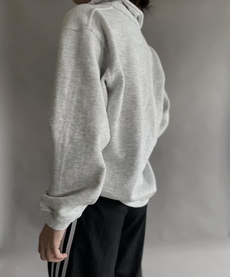 【USED】 Detto Fatto Half Zip Sweat Top / 230218-020