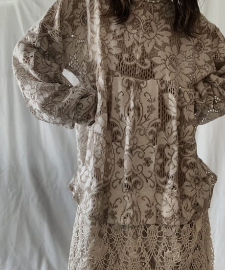【RE;CIRCLE】 RE Lace L/S One-piece/210611-028