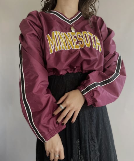 【RE;CIRCLE】 RE Nylon Draw Cord Pullover / 221110-001
