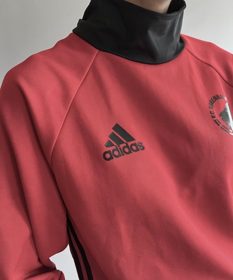 【USED】 adidas F.C.KOBENHAVN L/S Soccer Shirt /240921-007