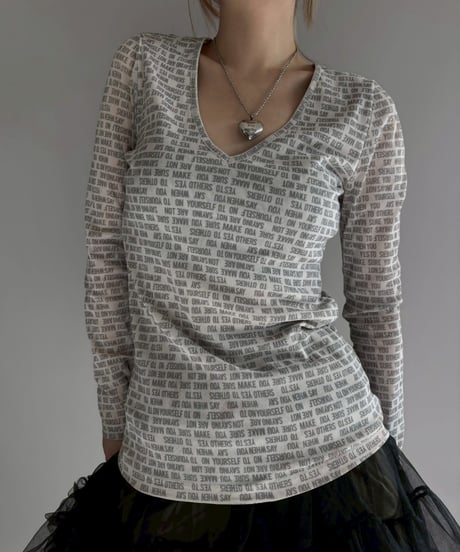 【USED】 Second Skin Top / 251227-004