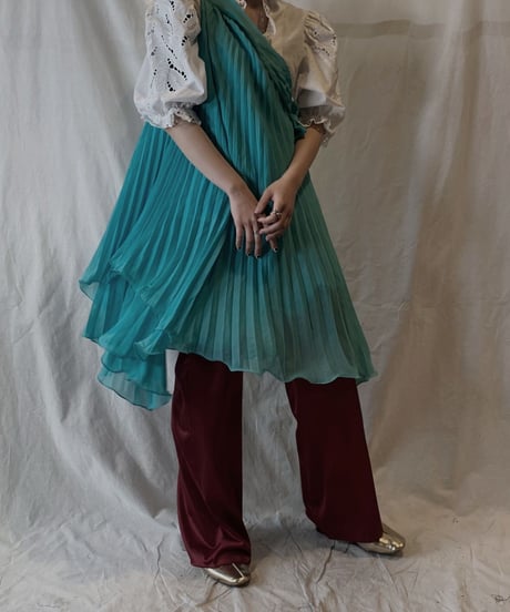 【USED】Satin Easy Pants②/210217-055