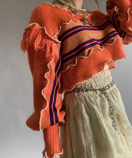 【RE;CIRCLE】 RE Mellow Knit Top /  241121-010