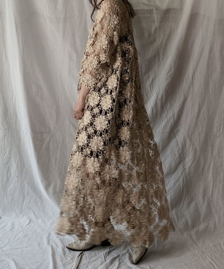 【RE;CIRCLE】 RE Crochet Lace Dress④/210421-004