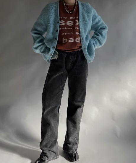 【USED】 Vintage Brian Dac Neil Mohair Cardigan / 240101-029