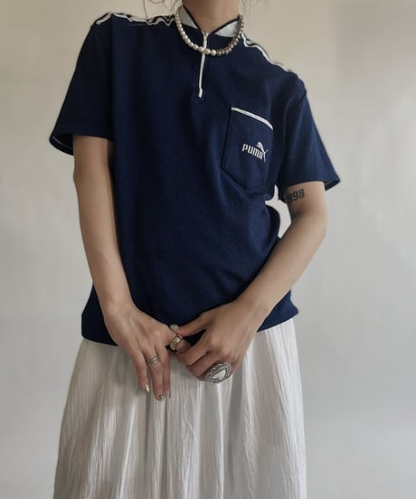 【USED】 Puma Short Sleeved Soccer T-shirt / 220604-003