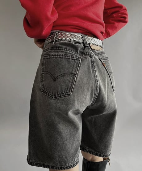 【USED】 Levi's550 Denim Short Pants /240210-023