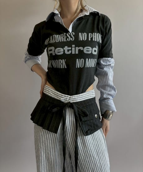 【RE;CIRCLE】 RE Layered Bodysuit / 260420-013