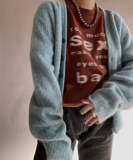 【USED】 Vintage Brian Dac Neil Mohair Cardigan / 240101-029