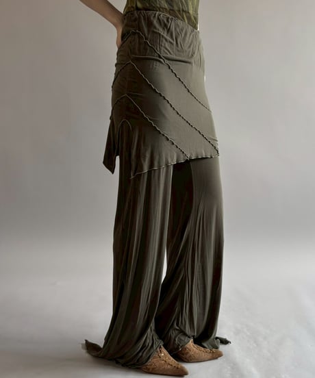 【USED】  Layered Flare Pants / 260622-004