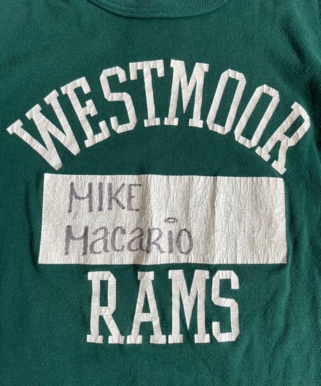 【USED】80~90's WESTMOOR RAMS T-Shirt /240824-081