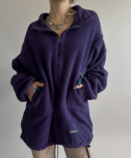 【USED】 Made in USA 92's Patagonia Synchilla Fleece Half Zip Pullover / 260214-002