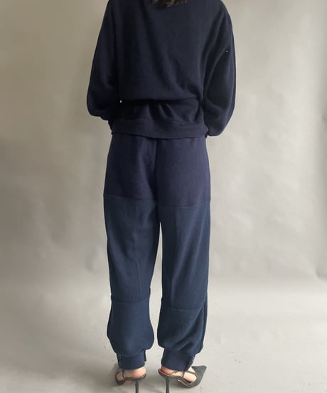【RE;CIRCLE】 RE Acrylic Knit Overall / 230220-023