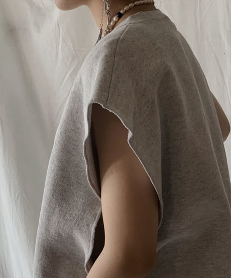 【RE;CIRCLE】 RE No-sleeve Sweat②/210414-007