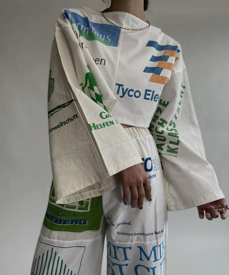 【RE;CIRCLE】 RE Eco-Friendly Bag Short Top / 220825-002