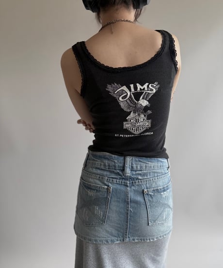【USED】 Made in USA Harley Davidson Camisole Top / 250705-009