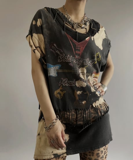 【USED】BRYAN and JOHNNY S/S Punk T-Shirt/ 240421-006