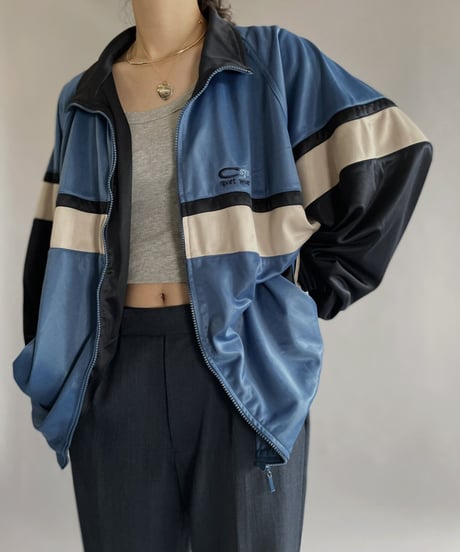 【USED】 Jersey Top Blue / 220903-007