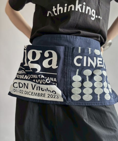 【RE;CIRCLE】 Re Eco Bag Apron /  260629-001