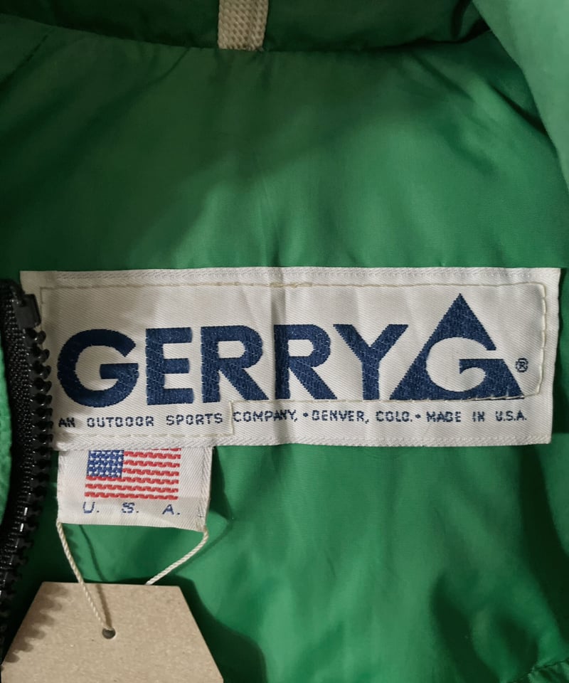 USED】 Gerry Down Jacket Green / 230102-013 | T