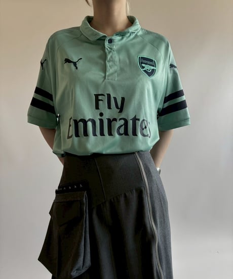【USED】 18's Puma Arsenal Soccer Shirt / 250717-001