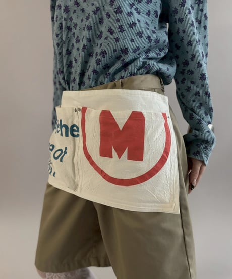 【RE;CIRCLE】 Re Eco Bag Apron /  260413-012