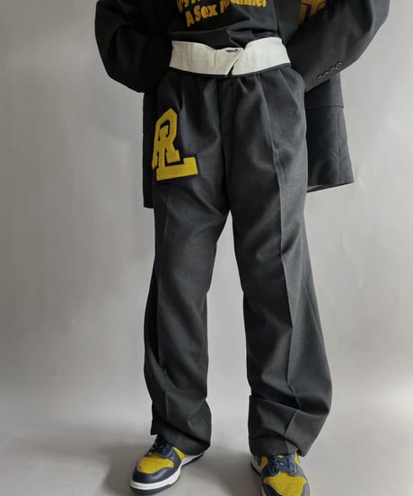 【RE;CIRCLE】 RE Wappen Slacks / 221103-027