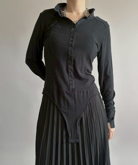 【USED】 Design Leotard Top/ 260228-009