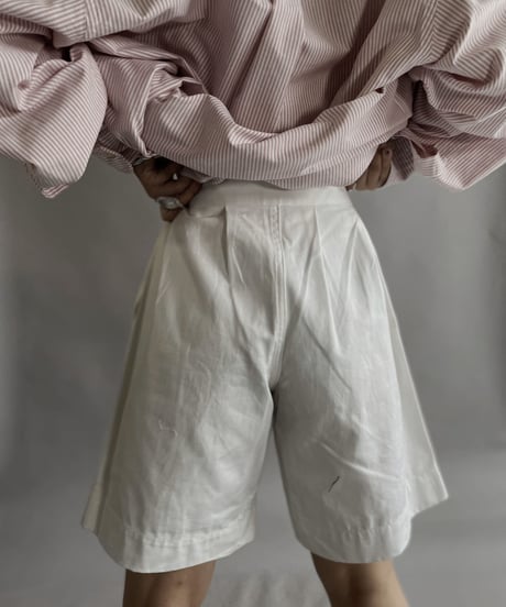 【USED】 Army Tucked Shorts / 230608-003