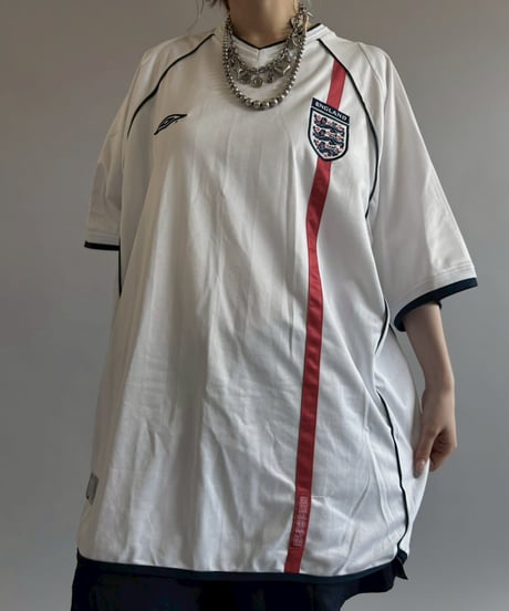 【USED】 01~03's UMBRO England Soccer Shirt / 260530-006