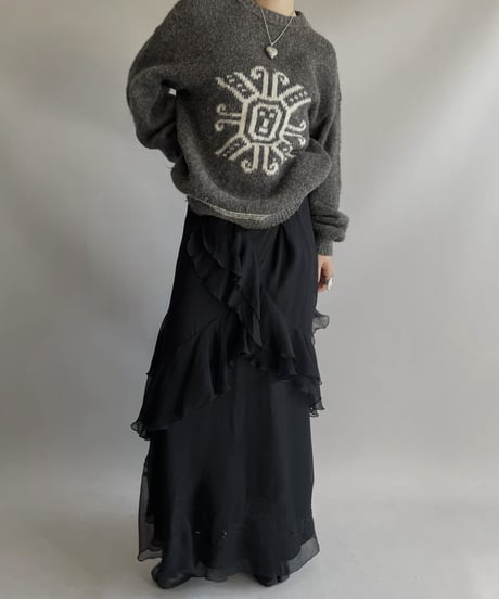 【USED】L/S Nordic Knit Top / 231112-007