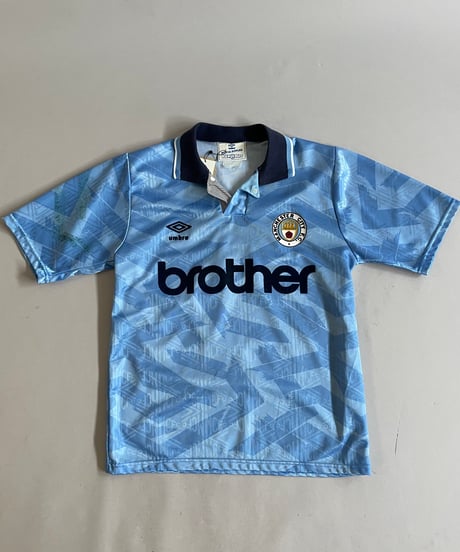 【USED】UMBRO MANCHESTER CITY  Soccer Shirt /240831-058