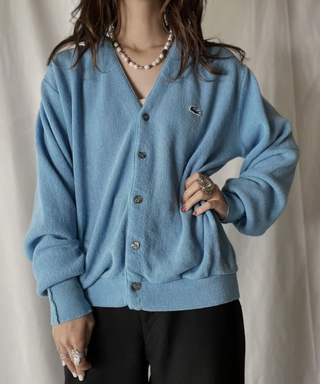 【USED】   LACOSTE Knit Cardigan⑩/211126-018