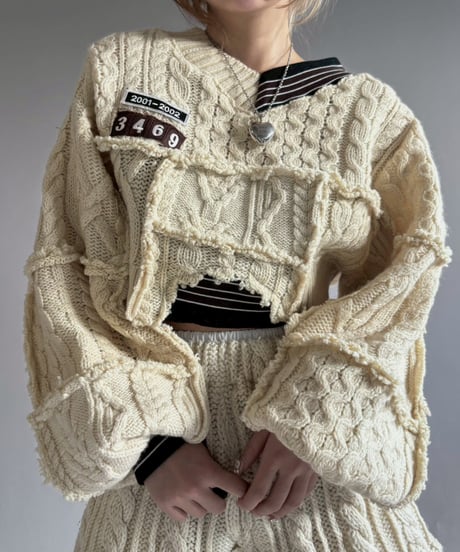 ★未使用完売品　THE TINY SHOP by MORI リメイク ワンピース THE TINY SHOP by MORI キルティングリメイクワンピース - メルカリ