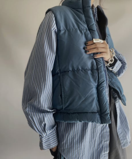 【USED】 Old Gap Nylon Vest/ 231125-013