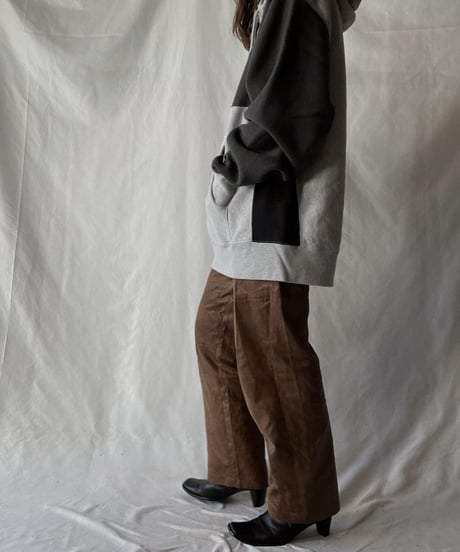 【USED】   Champion Reverse Weave Patch Work Hoodie/211007-031
