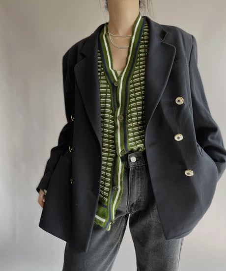 【USED】  Knit Cardigan / 221119-026
