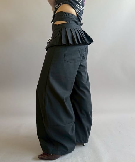【RE;CIRCLE】 RE Suit Pleats Bag / 260514-006