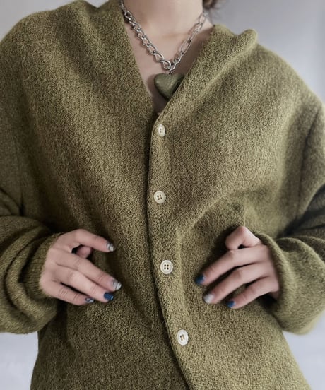 【USED】  Brentwood Sportswear Alpaca Knit Cardigan / 230202-021
