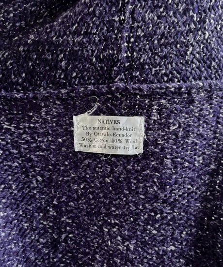 【USED】 Vintage Ecuador Knit/ 260104-014